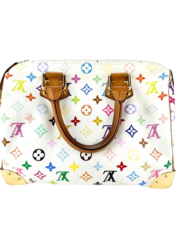 Louis Vuitton Multicolor Coated Canvas Speedy 30