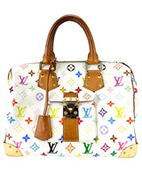 Louis Vuitton Multicolor Coated Canvas Speedy 30