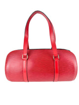 Louis Vuitton Red Epi Leaher Sufflot