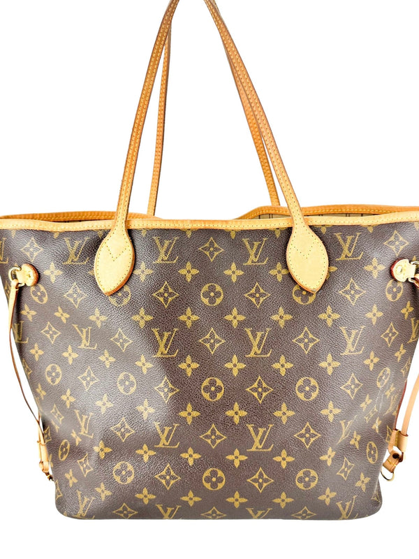 Louis Vuitton Monogram Coated Canvas Neverfull MM