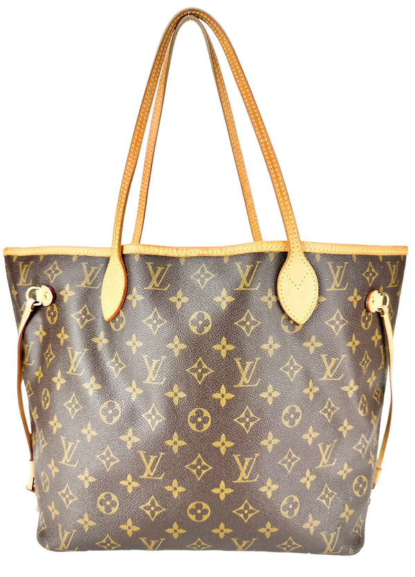 Louis Vuitton Monogram Coated Canvas Neverfull MM