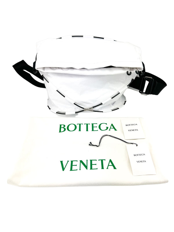 Bottega Veneta White Tent Bum Bag