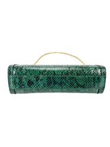 Gucci Green Snakeskin Small Ophidia Bag