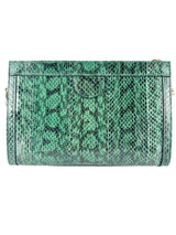 Gucci Green Snakeskin Small Ophidia Bag