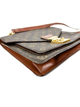 Louis Vuitton Monogram Coated Canvas Monceau