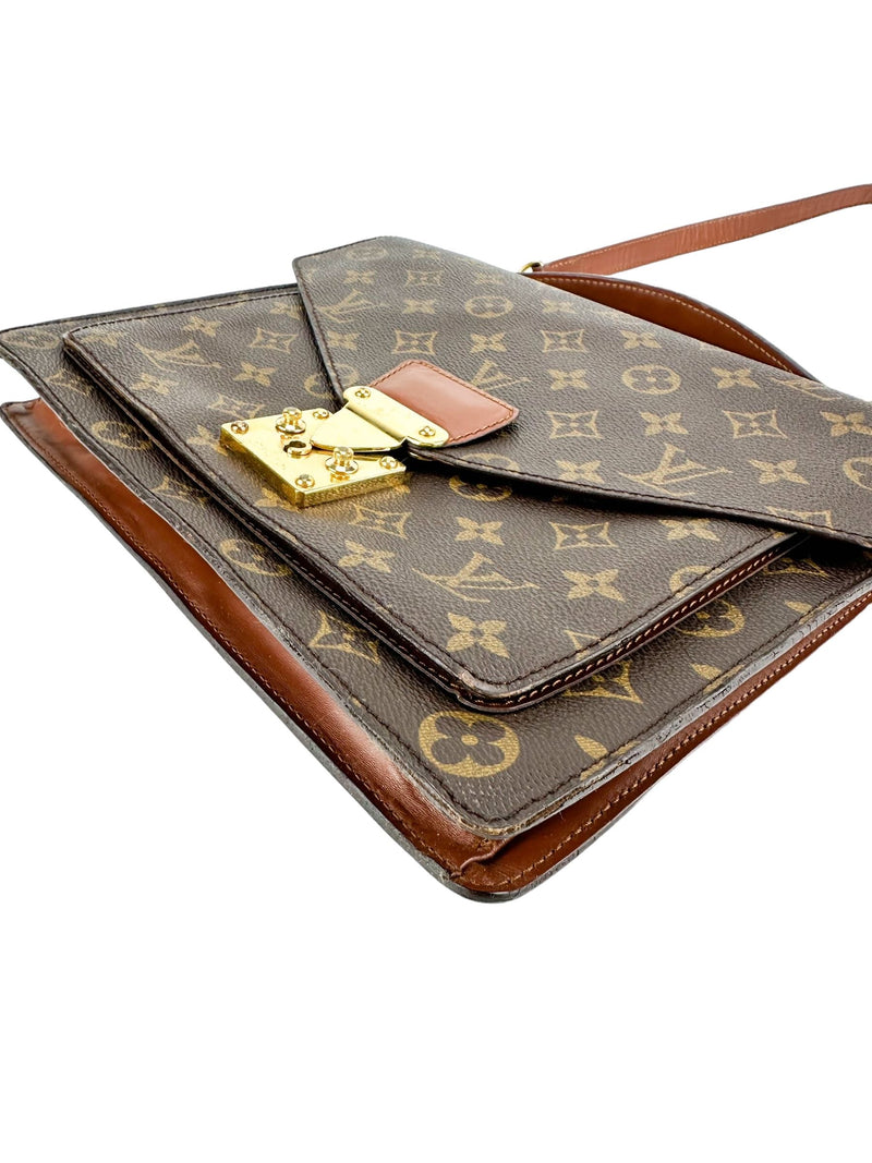 Louis Vuitton Monogram Coated Canvas Monceau