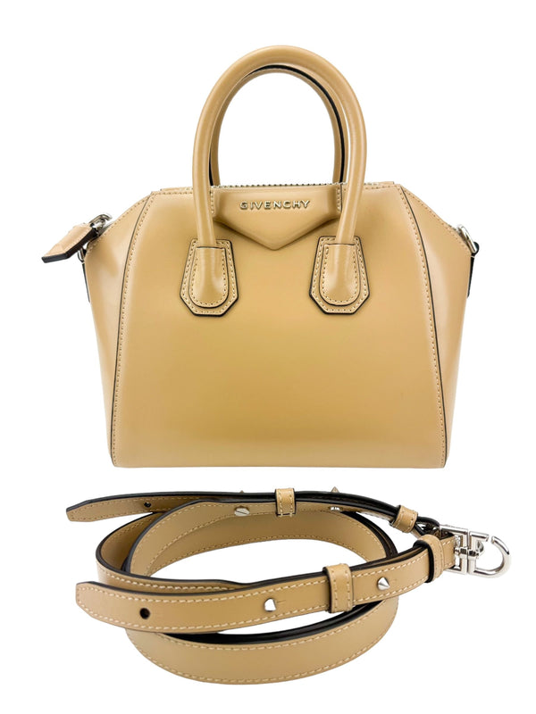 Givenchy Beige Leather Antigona Handbag