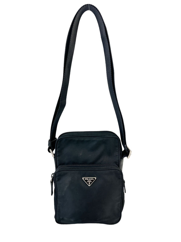 Prada Black Nylon Crossbody