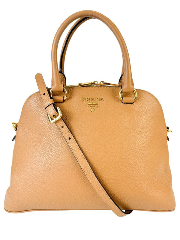 Prada Beige Leather Daino Bag