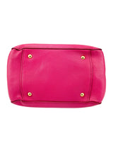 Miu Miu Pink Leather Madras Handbag