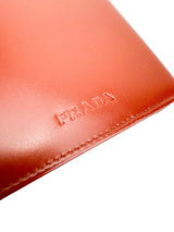 Prada Brown Leather PM Agenda