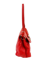 Chloe Red Leather Lily Shoulder Bag