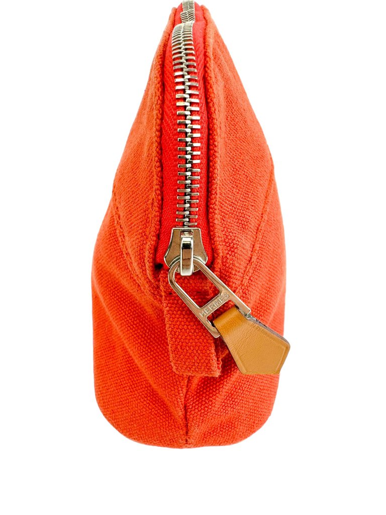 Hermès Orange Mini Bolide Pouch