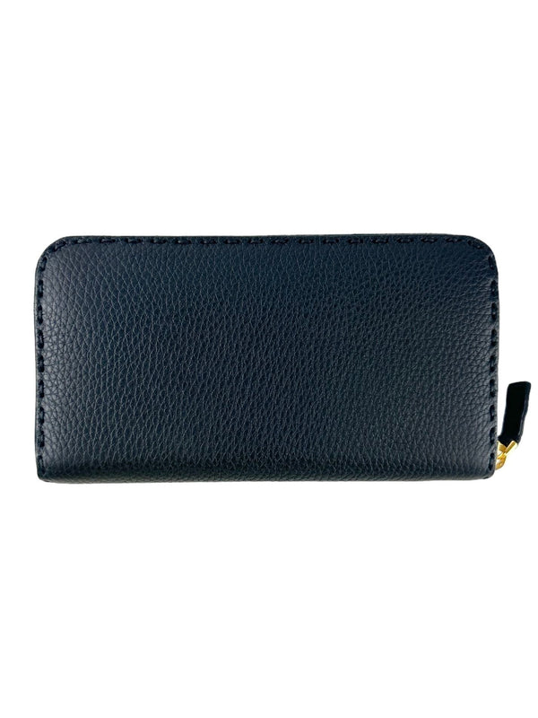 Fendi Black Selleria Full Size Wallet