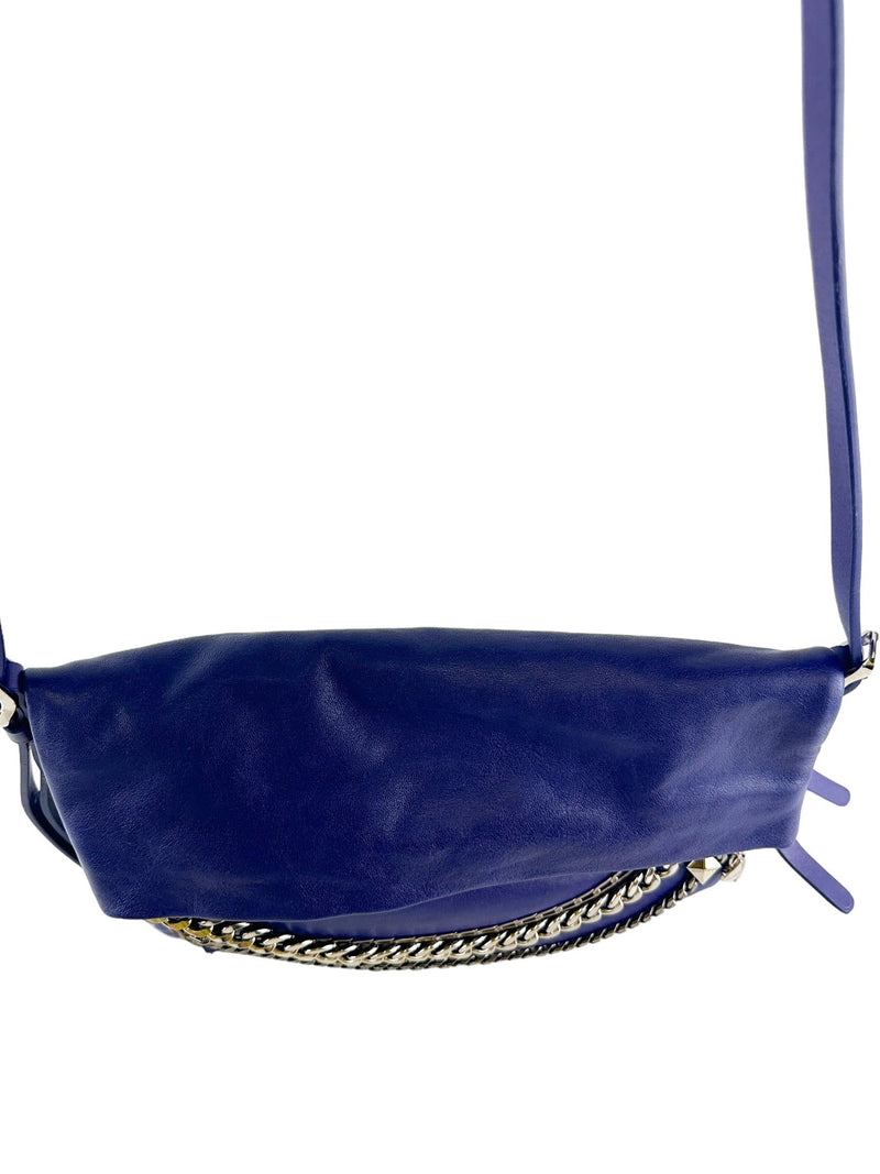 Jimmy Choo Purple Biker Bag