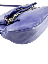 Jimmy Choo Purple Biker Bag