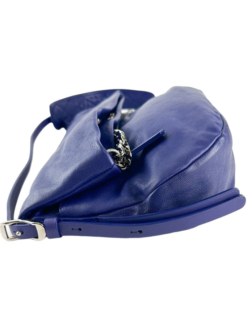 Jimmy Choo Purple Biker Bag