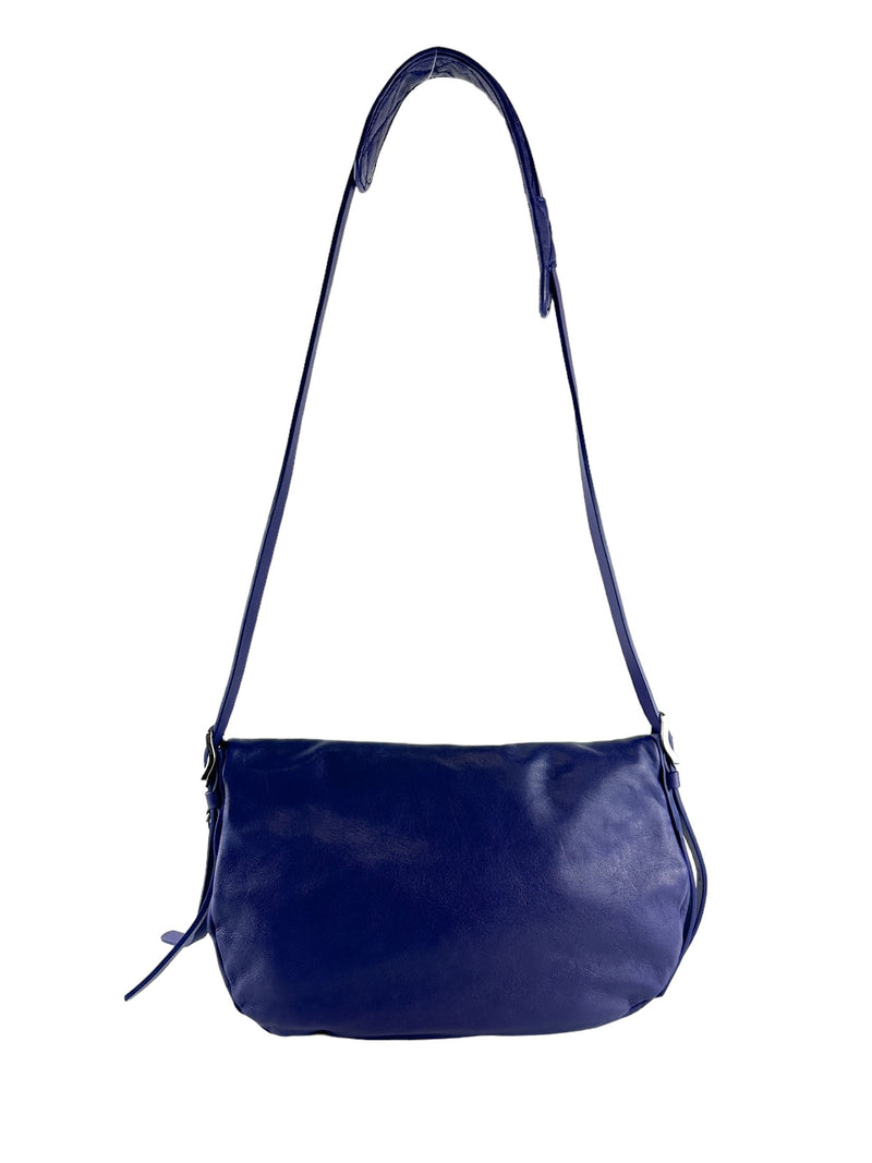 Jimmy Choo Purple Biker Bag