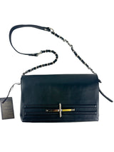 Roberto Cavalli Black Shoulder Bag