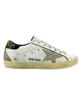 Golden Goose Camo Super Star Classic Sneakers Size 36