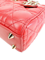 Christian Dior Small Red Lady Dior MyABCDior Bag