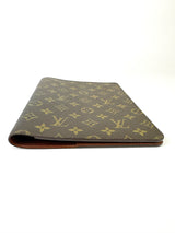 Louis Vuitton Monogram Canvas Desk Agenda Cover