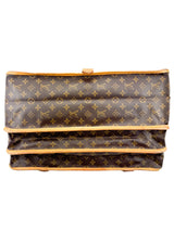 Louis Vuitton Brown Monogram Sac Kleber Boston Bag