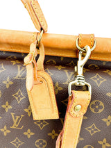 Louis Vuitton Brown Monogram Sac Kleber Boston Bag