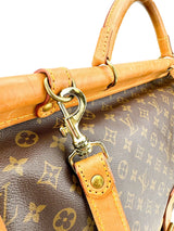 Louis Vuitton Brown Monogram Sac Kleber Boston Bag