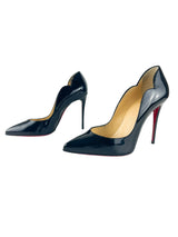 Christian Louboutin Black Patent Leather Hot Chick Size 36