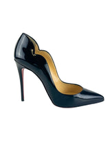 Christian Louboutin Black Patent Leather Hot Chick Size 36