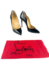 Christian Louboutin Black Patent Leather Hot Chick Size 36