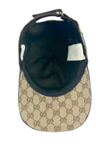 Gucci Brown Canvas Hat