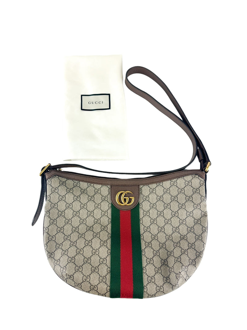 Gucci Ophidia Brown GG Shoulder Bag