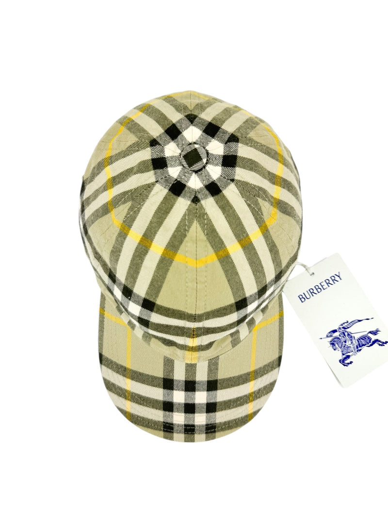 Burberry Beige Monogram Adult Cap