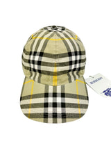 Burberry Beige Monogram Adult Cap