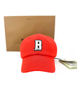 Burberry Red Cotton Children's Cap