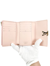 Louis Vuitton Pink Taurillon Leather Capucines Wallet