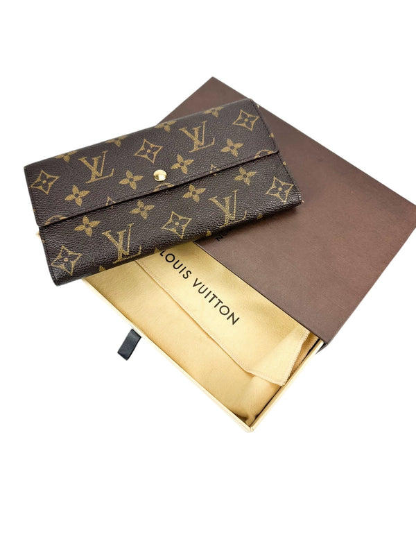 Louis Vuitton Monogram Coated Canvas Continental Wallet