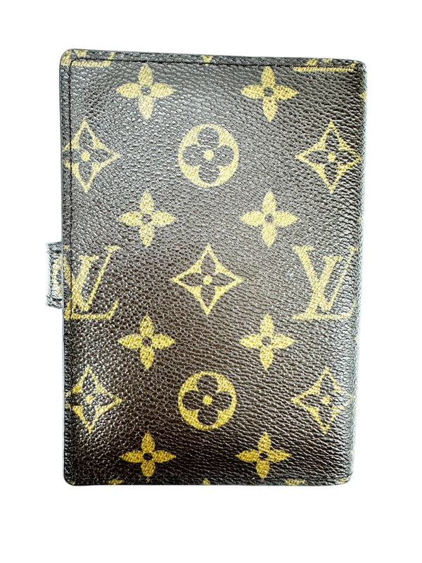 Louis Vuitton Monogram Coated Canvas Agenda PM