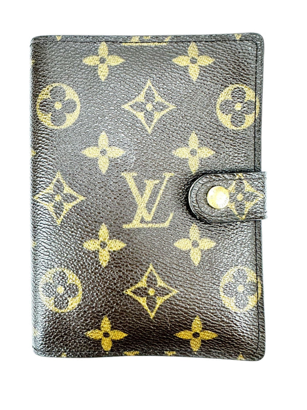 Louis Vuitton Monogram Coated Canvas Agenda PM