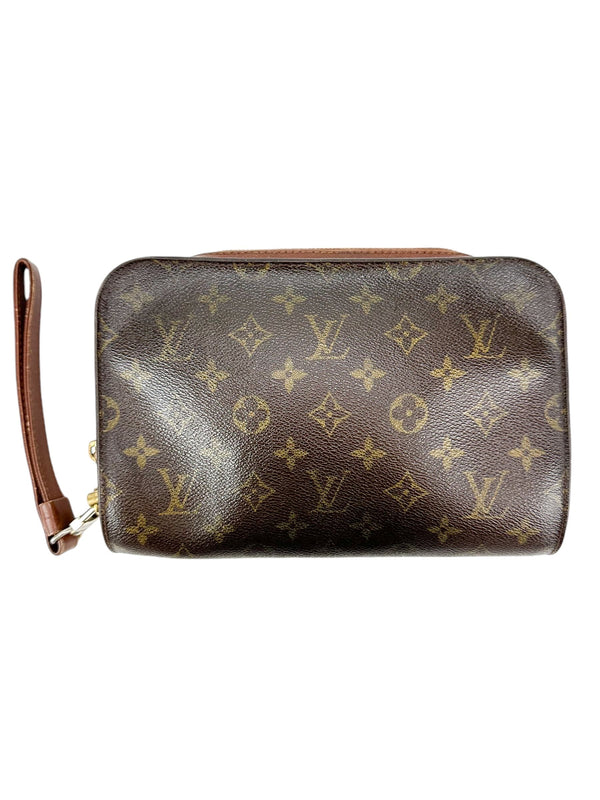 Louis Vuitton Monogram Coated Canvas Orsay Clutch