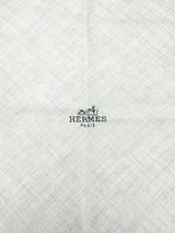 Hermes Beige Cashmere Losange Scarf