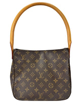 Louis Vuitton Monogram Coated Canvas Looping MM