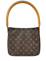 Louis Vuitton Monogram Coated Canvas Looping MM