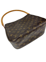 Louis Vuitton Monogram Coated Canvas Looping MM