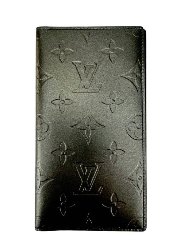 Louis Vuitton Gray Vernis Leather Long Agenda