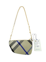 Burberry Khaki Monogram Shoulder Bag