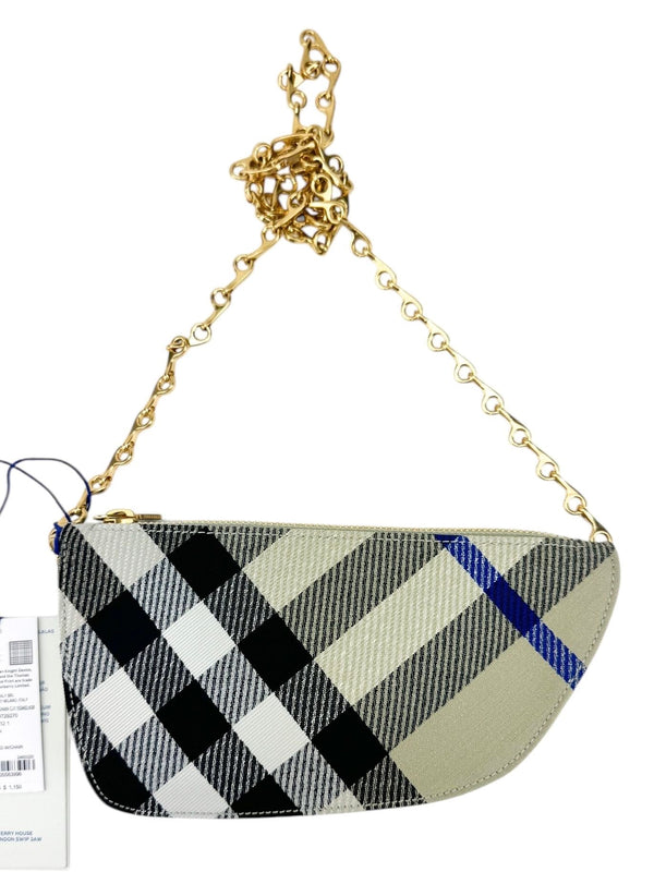 Burberry Khaki Monogram Shoulder Bag