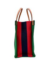 Gucci Green Canvas Small Interlocking GG Tote